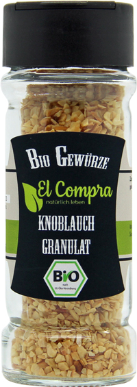 Bio Knoblauch Granulat geruchert 1-3mm 62g